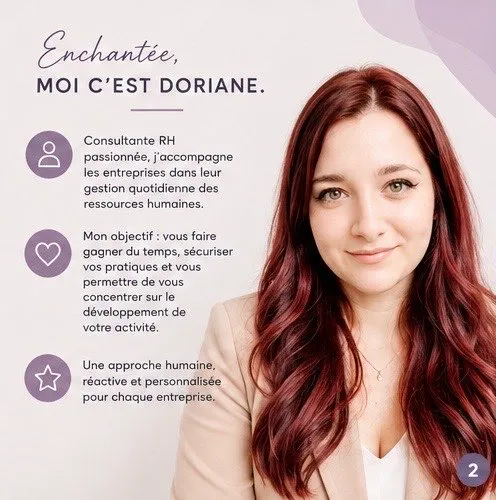 Doriane, fondatrice de Mon Admin RH — portrait